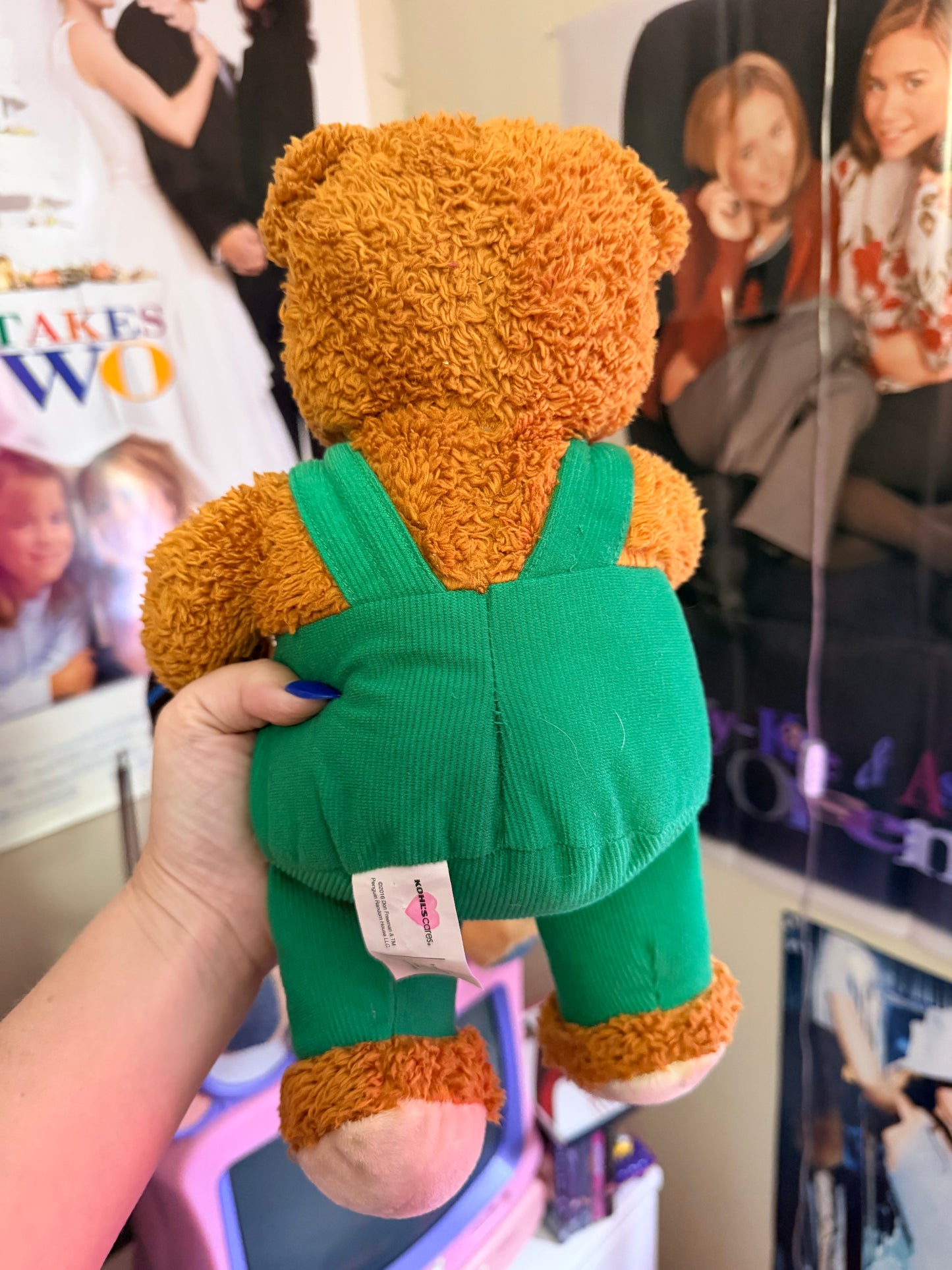 Corduroy plush
