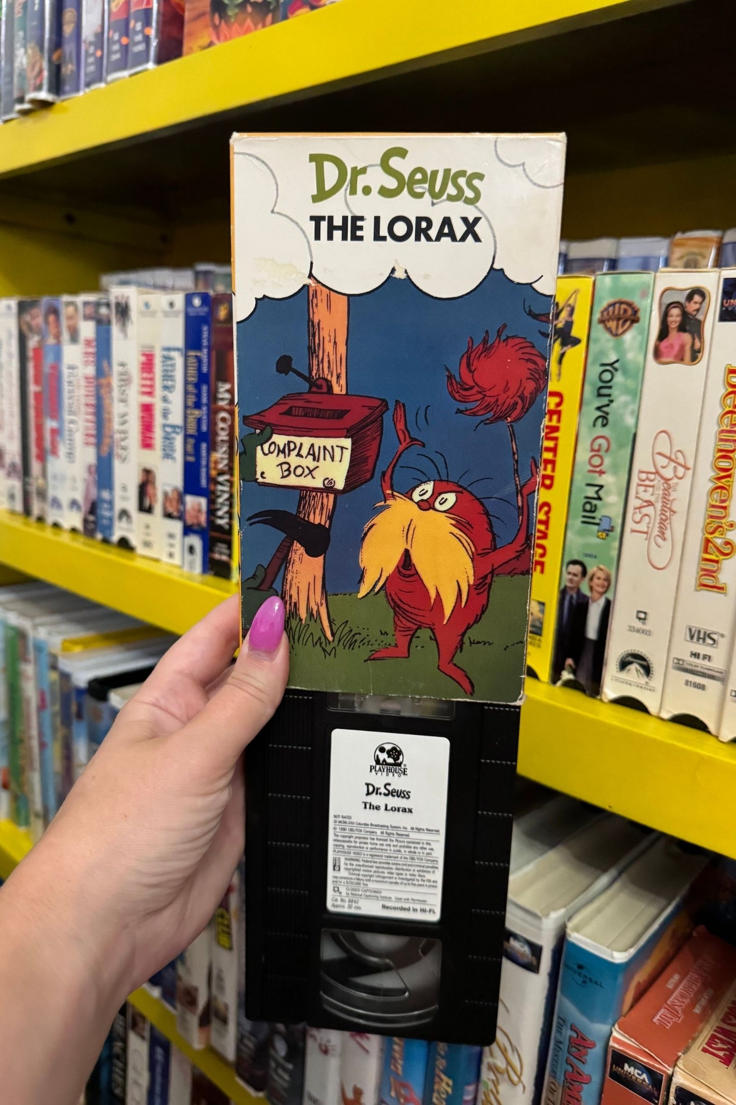 DR SEUSS THE LORAX VHS*