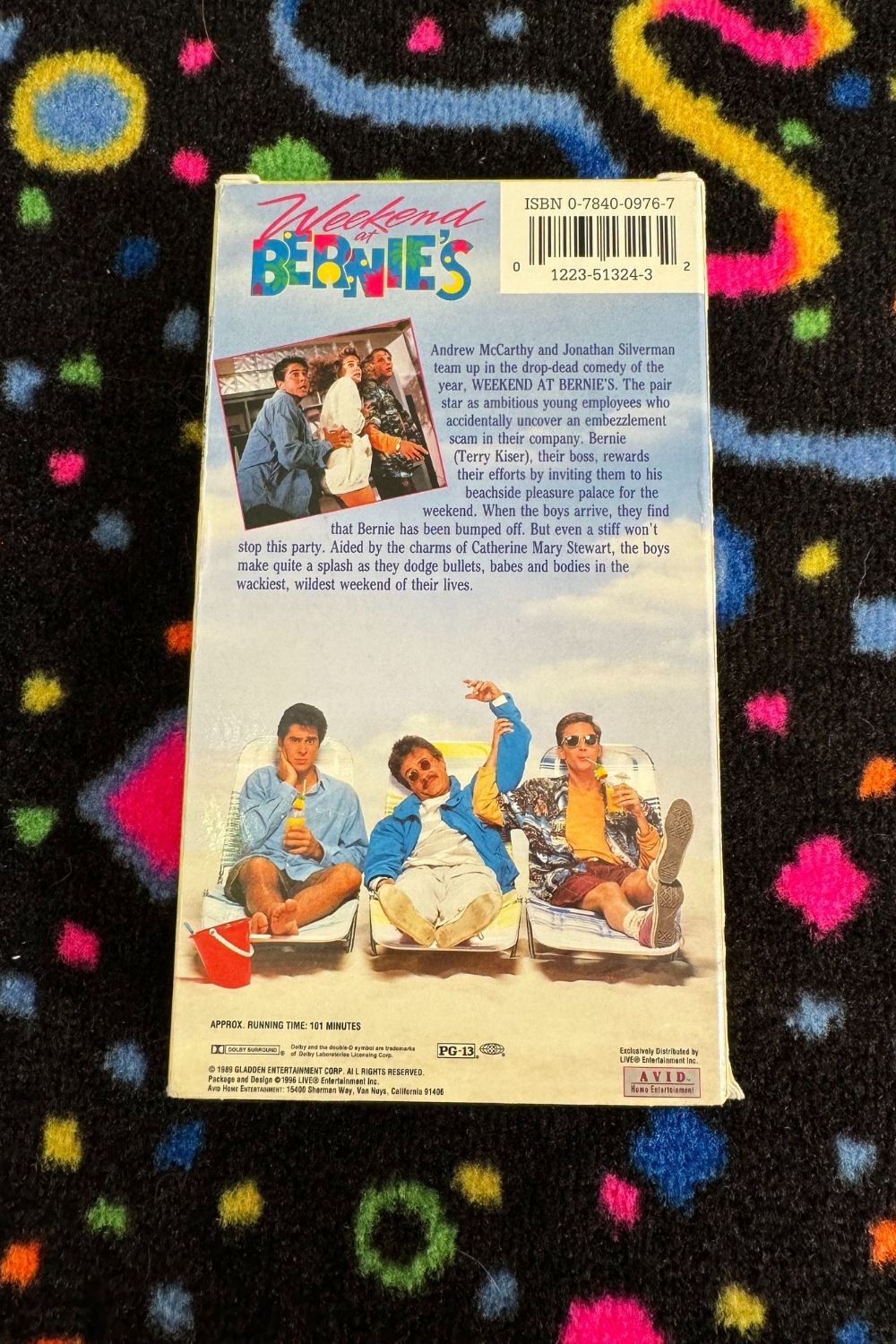 WEEKEND AT BERNIES VHS*