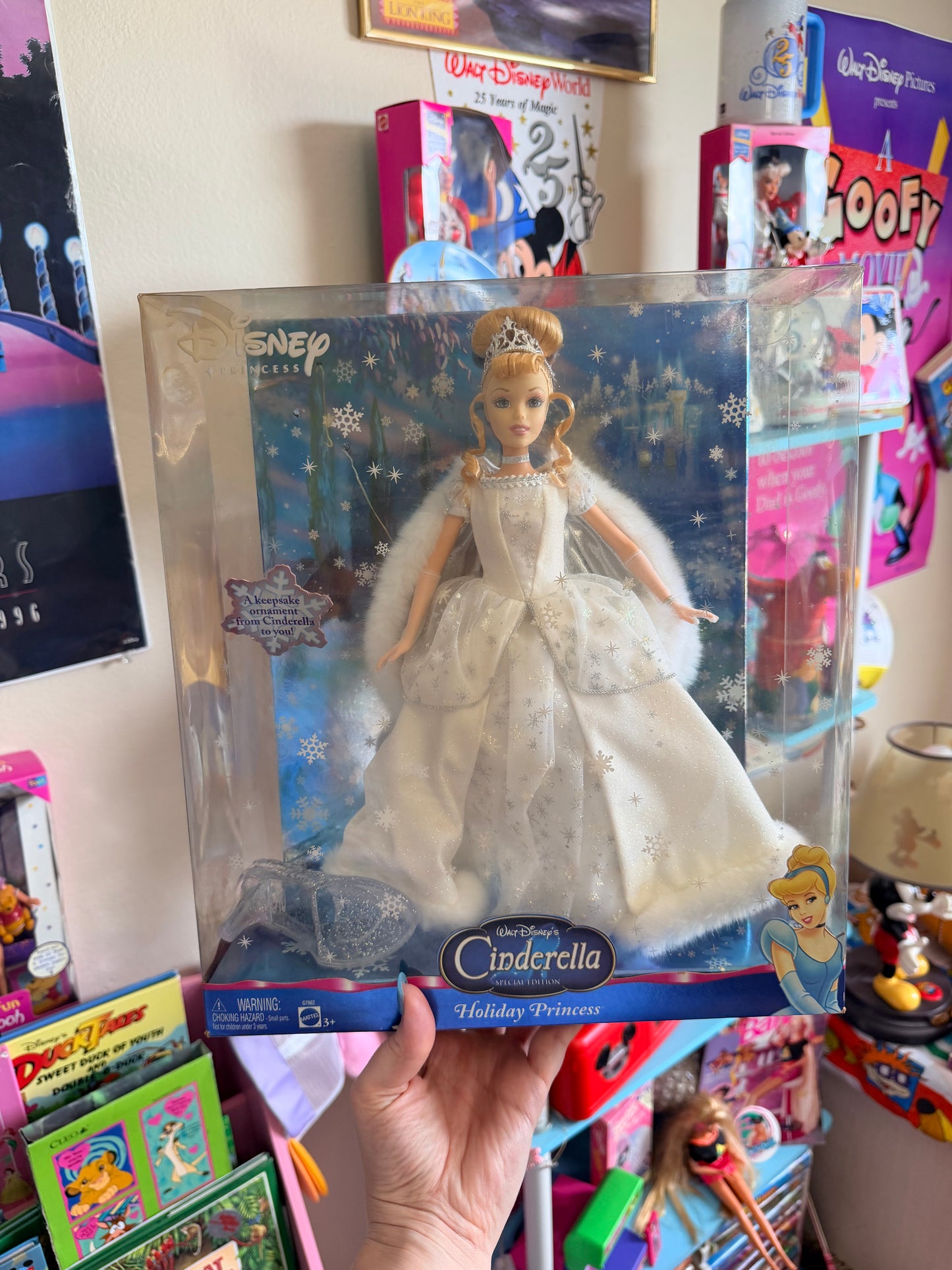 Cinderella Holiday Princess Barbie