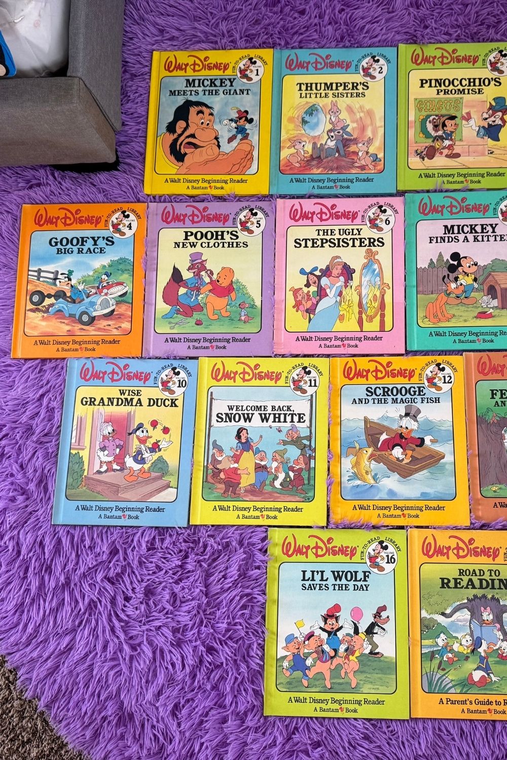 DISNEYS FUN TO READ LIBRARY SET*