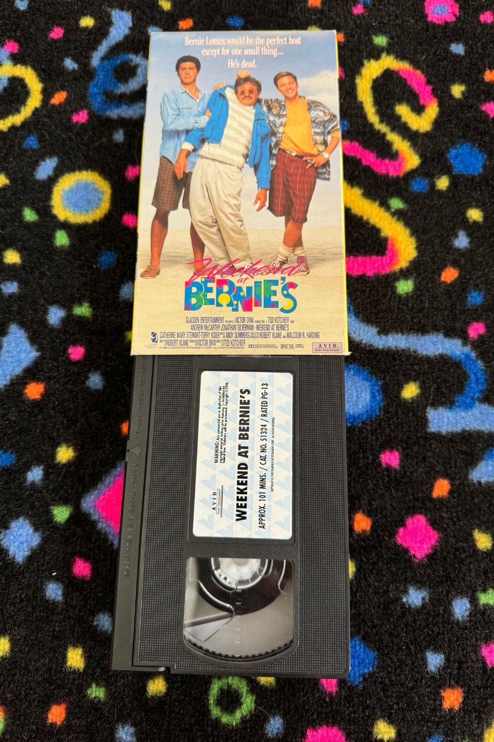 WEEKEND AT BERNIES VHS*