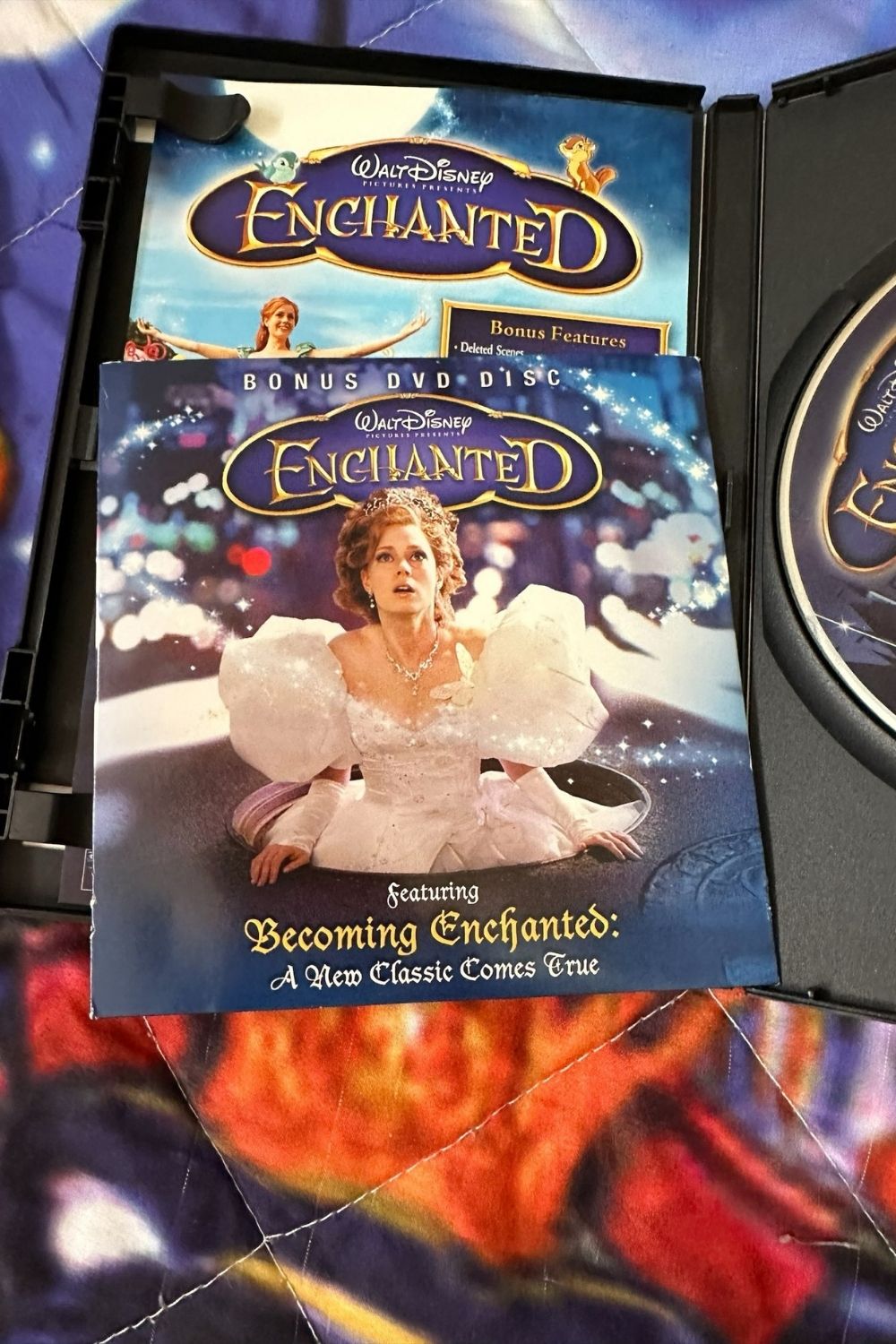 ENCHANTED BONUS DVD DISC*