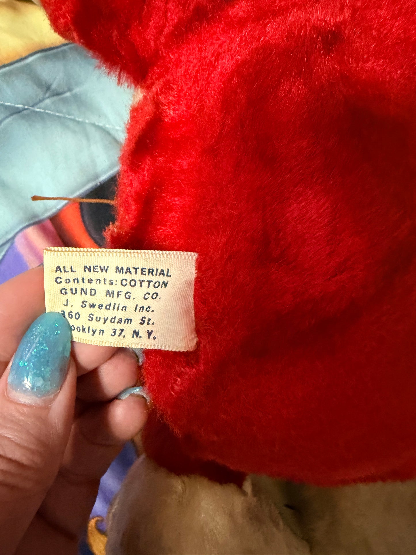 Vintage 50’s-60’s Mickey Plush