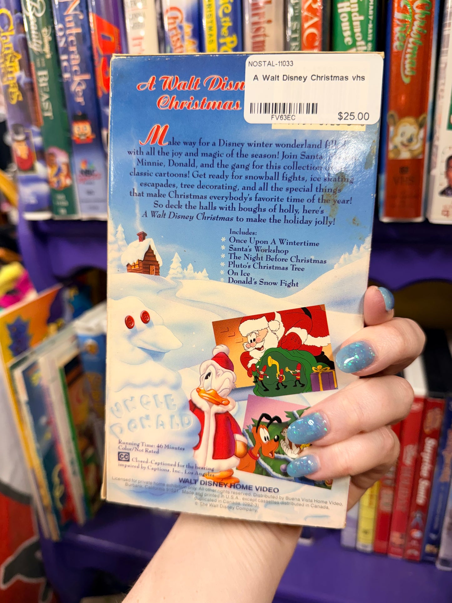 A Walt Disney Christmas VHS