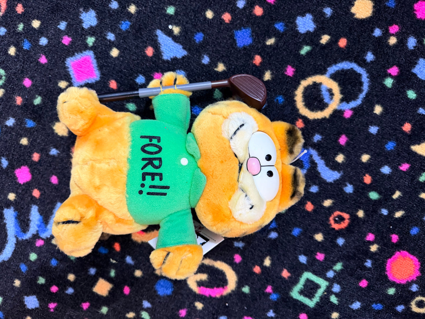 1988 Golf Garfield plush