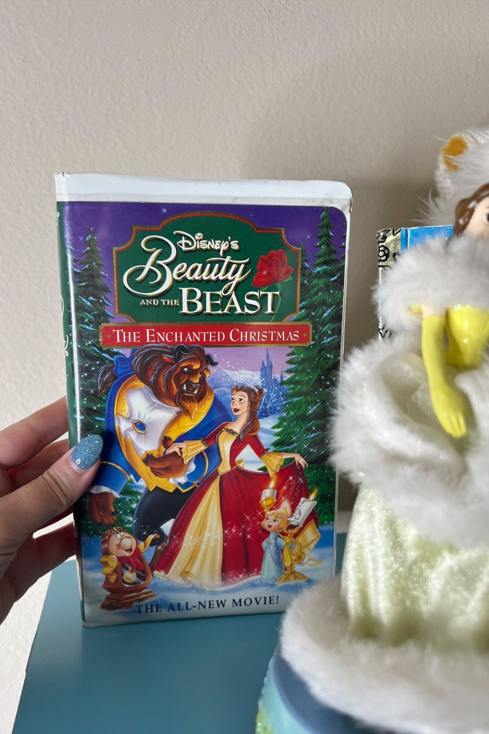 BEAUTY & THE BEAST - ENCHANTED CHRISTMAS VHS*