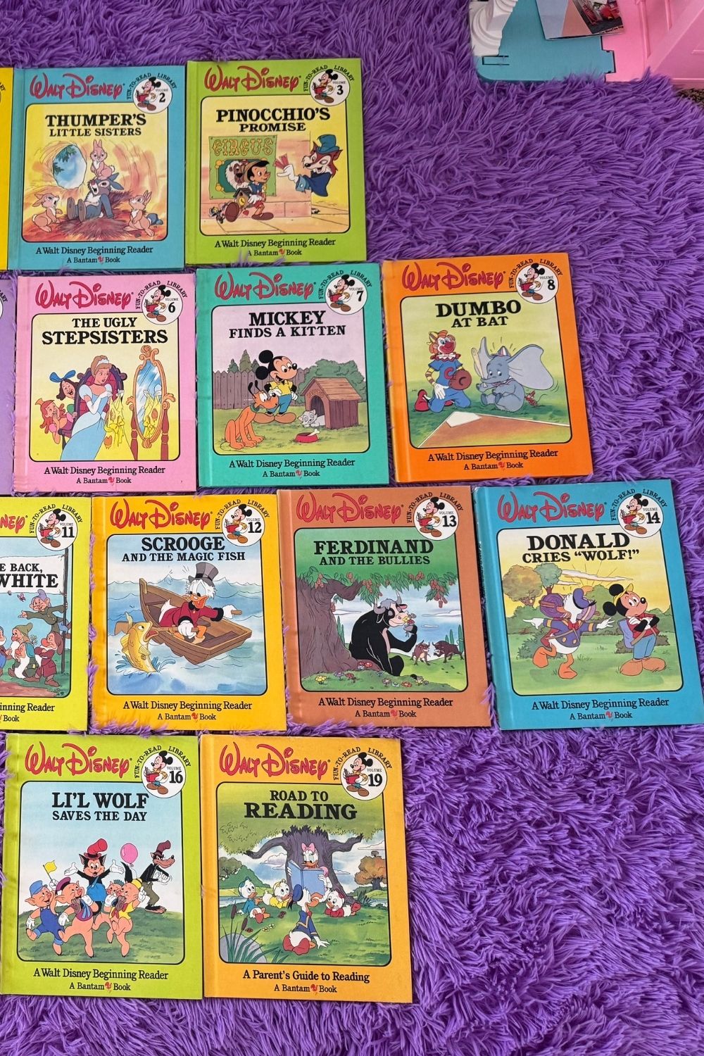 DISNEYS FUN TO READ LIBRARY SET*