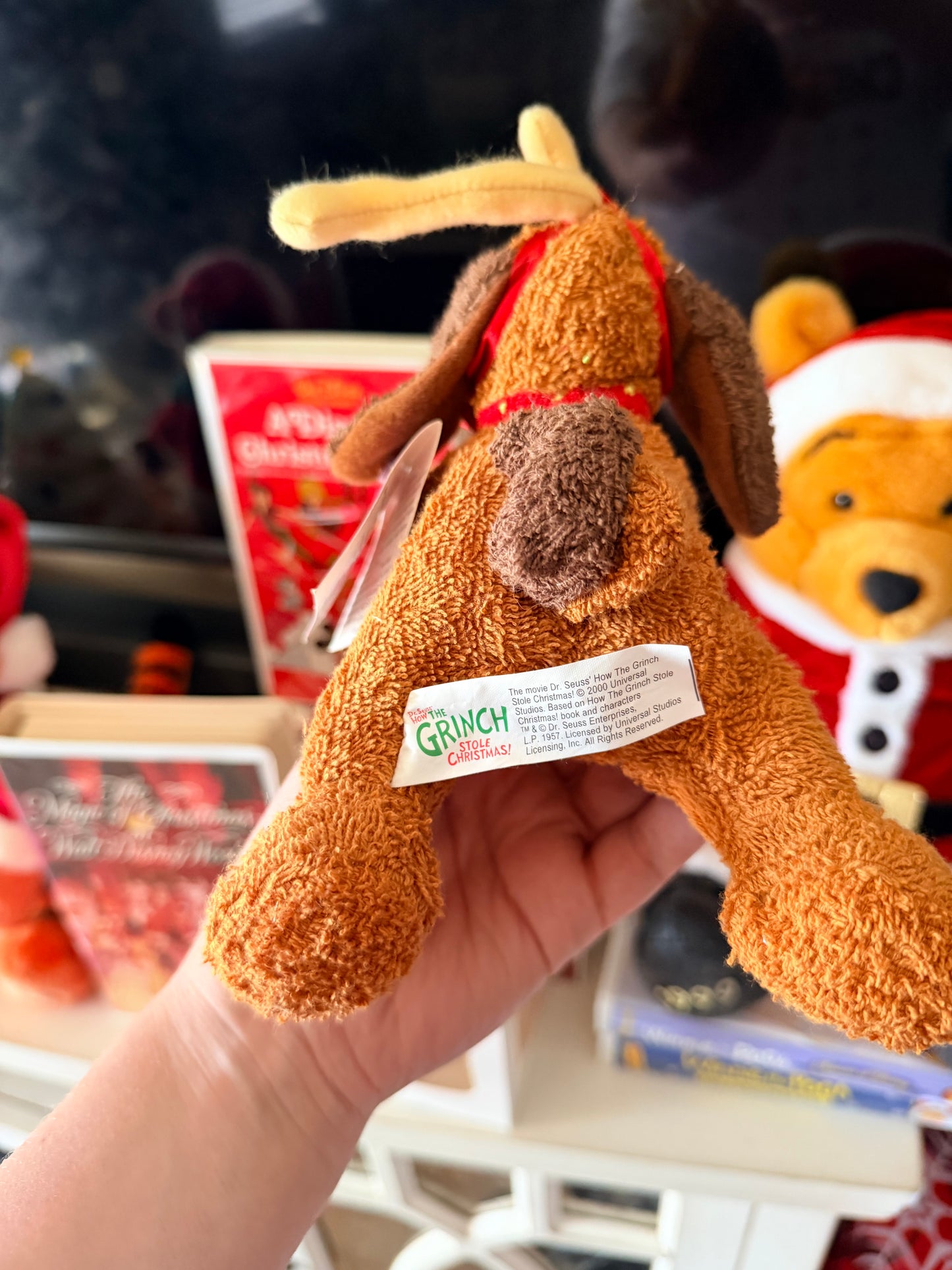 2000 Max How The Grinch Stole Christmas Plush