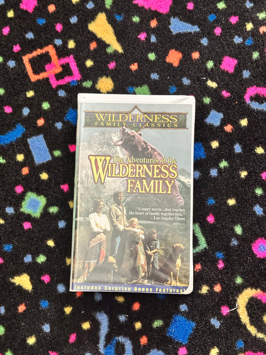 The Adventures of the Wilderness Family VHS