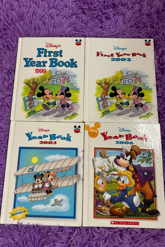 DISNEY YEAR BOOK BUNDLE: 1999, 2002, 2003, 2006*