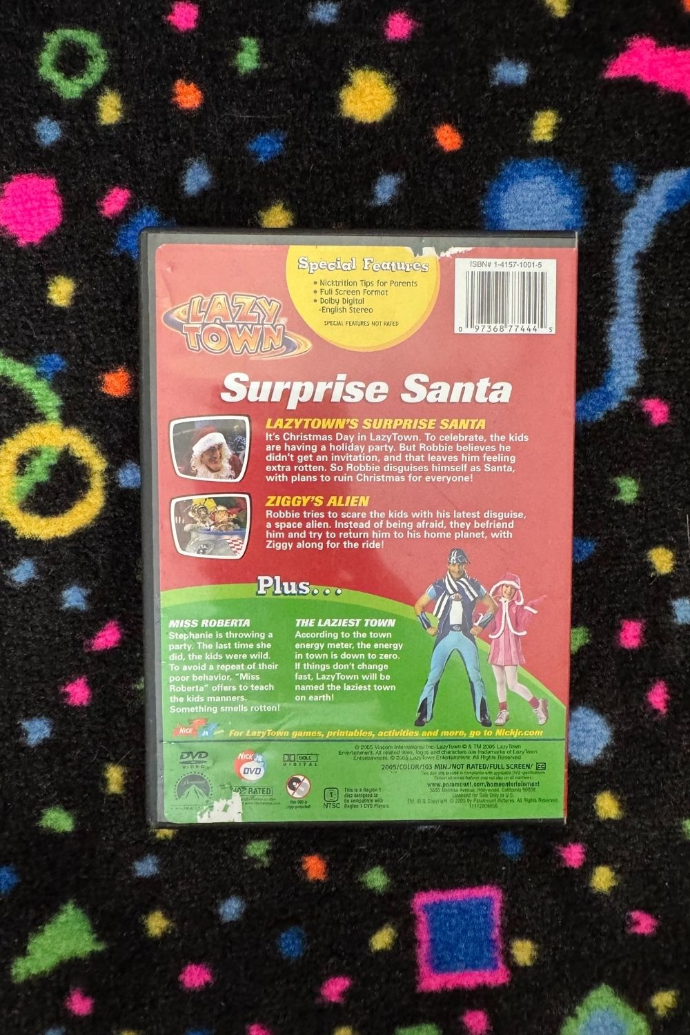 LAZY TOWN SURPRISE SANTA DVD*