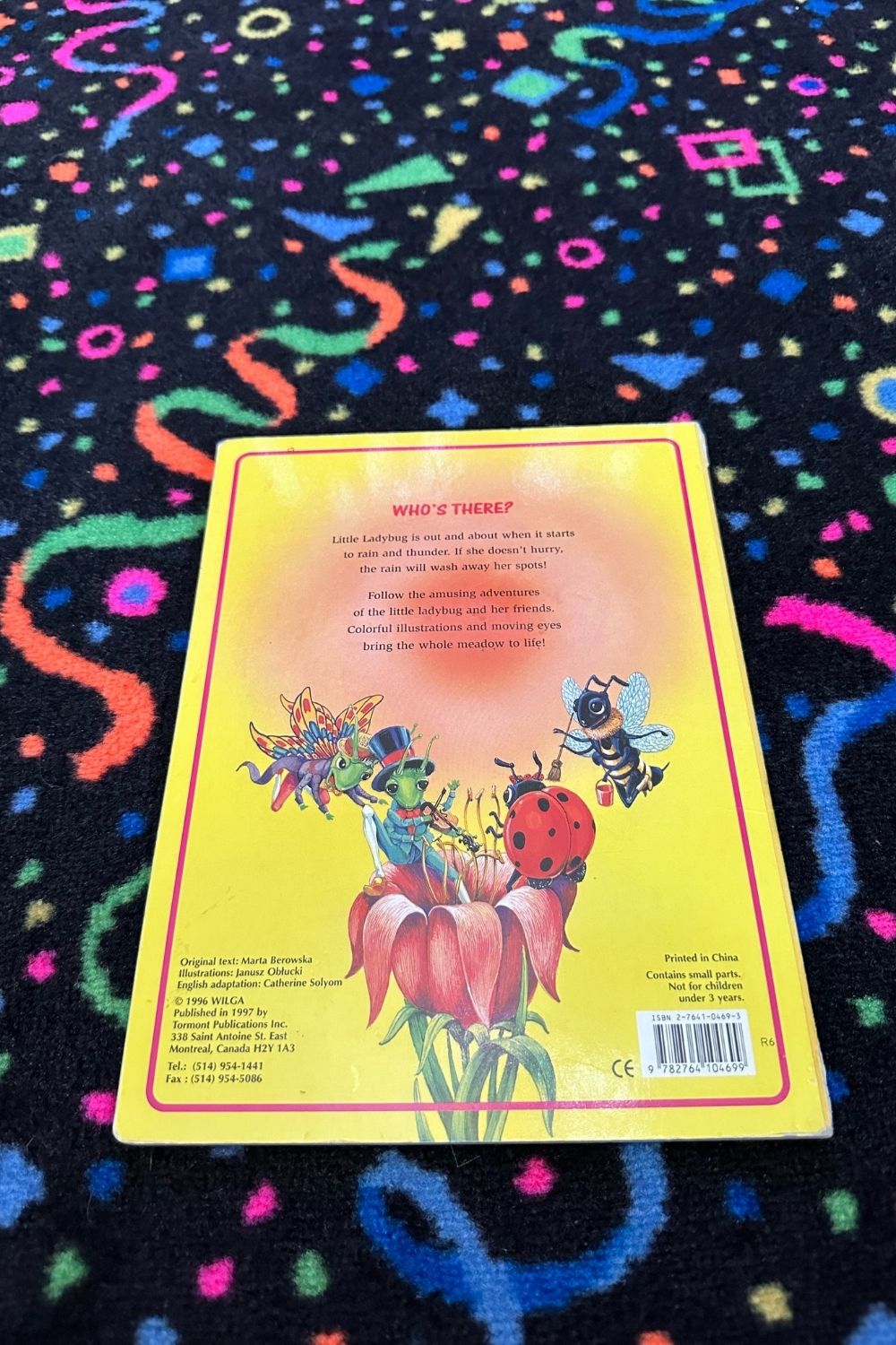 1996 LITTLE LADYBUG BOOK*