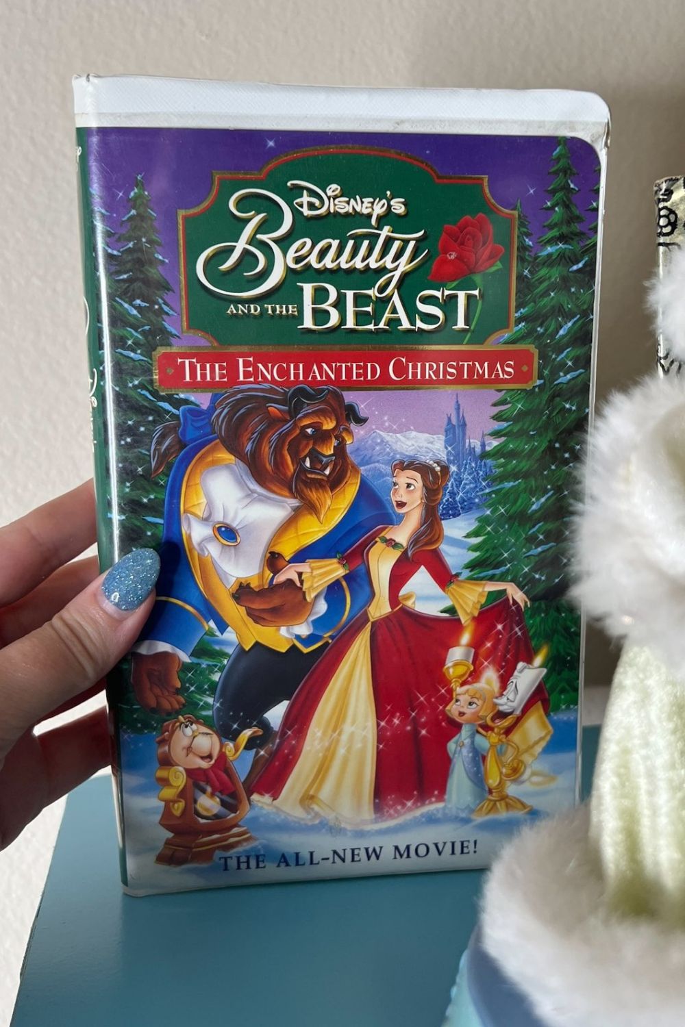 BEAUTY & THE BEAST - ENCHANTED CHRISTMAS VHS*