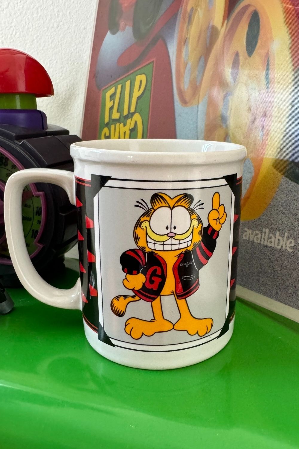 GARFIELD SISS BOOM BLAH! MUG*