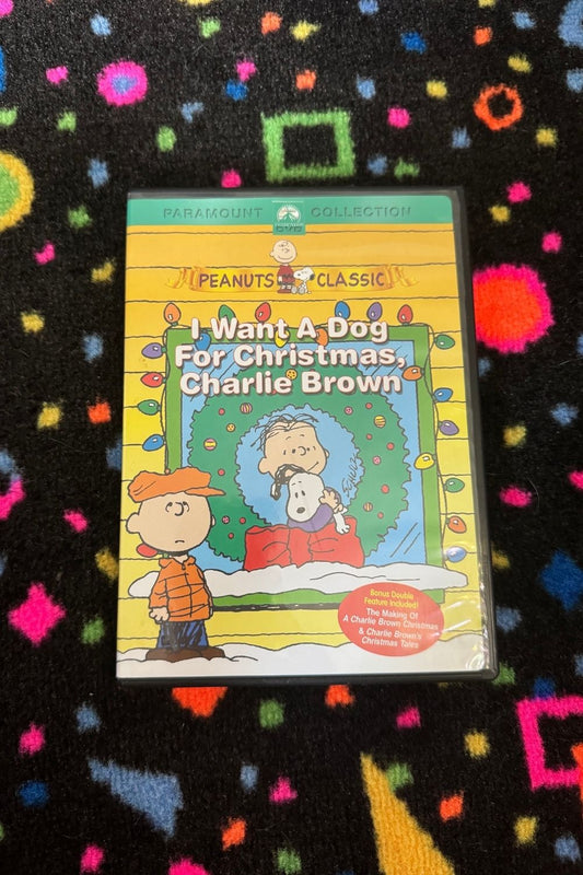 I WANT A DOG FOR CHRISTMAS, CHARLIE BROWN DVD*