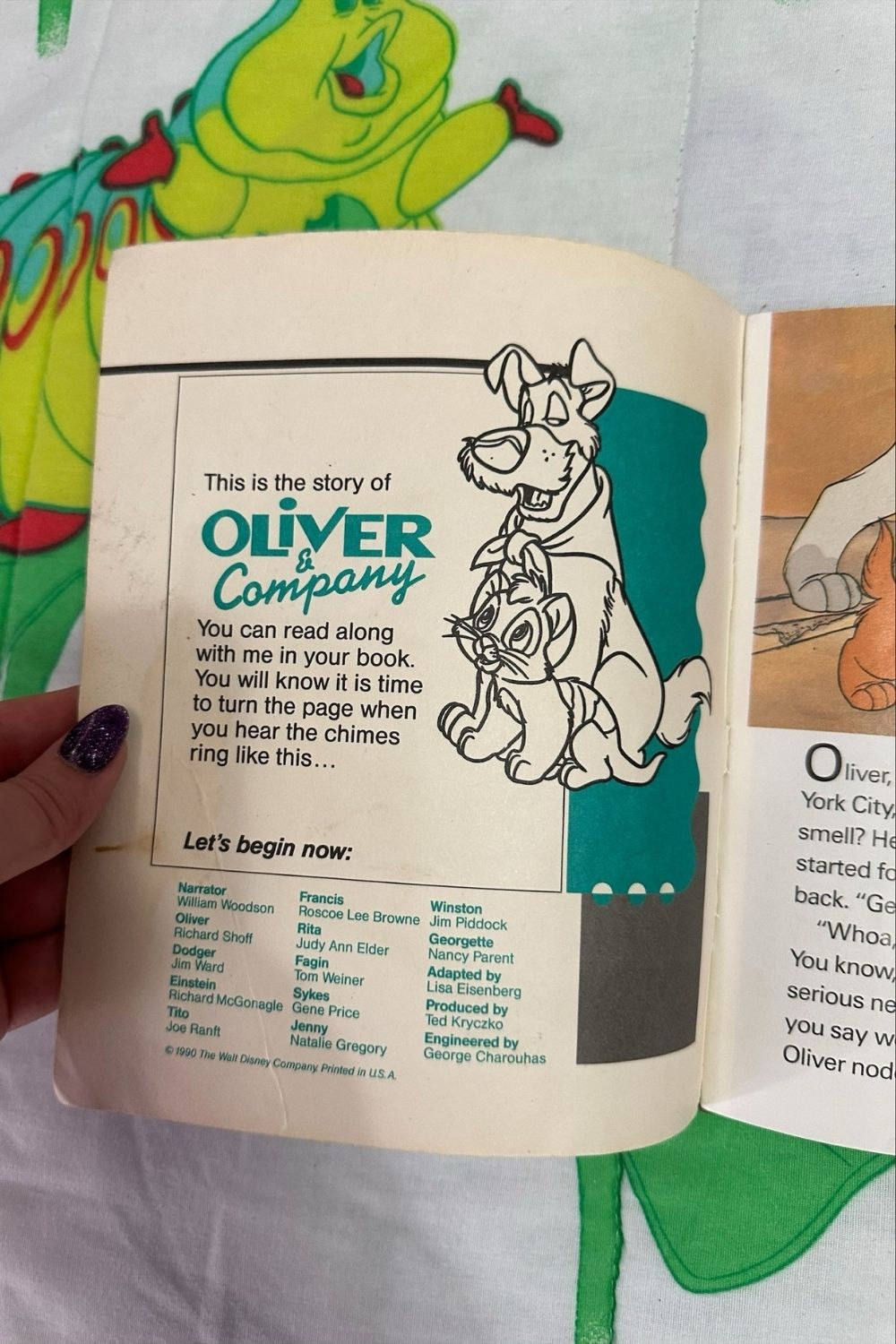 OLIVER AND COMPANY SONG BOOK*