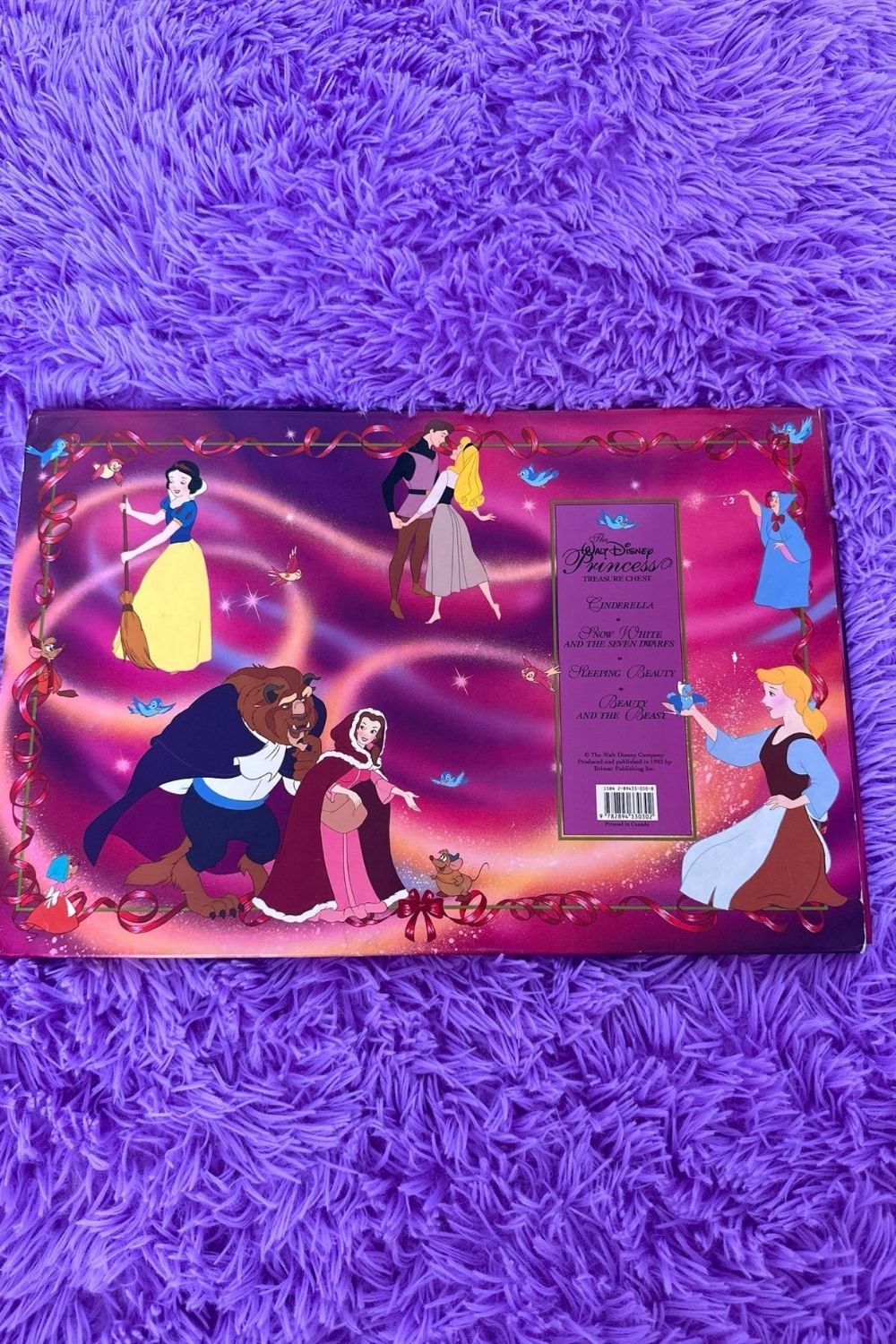 1993 THE WALT DISNEY PRINCESS TREASURE CHEST*