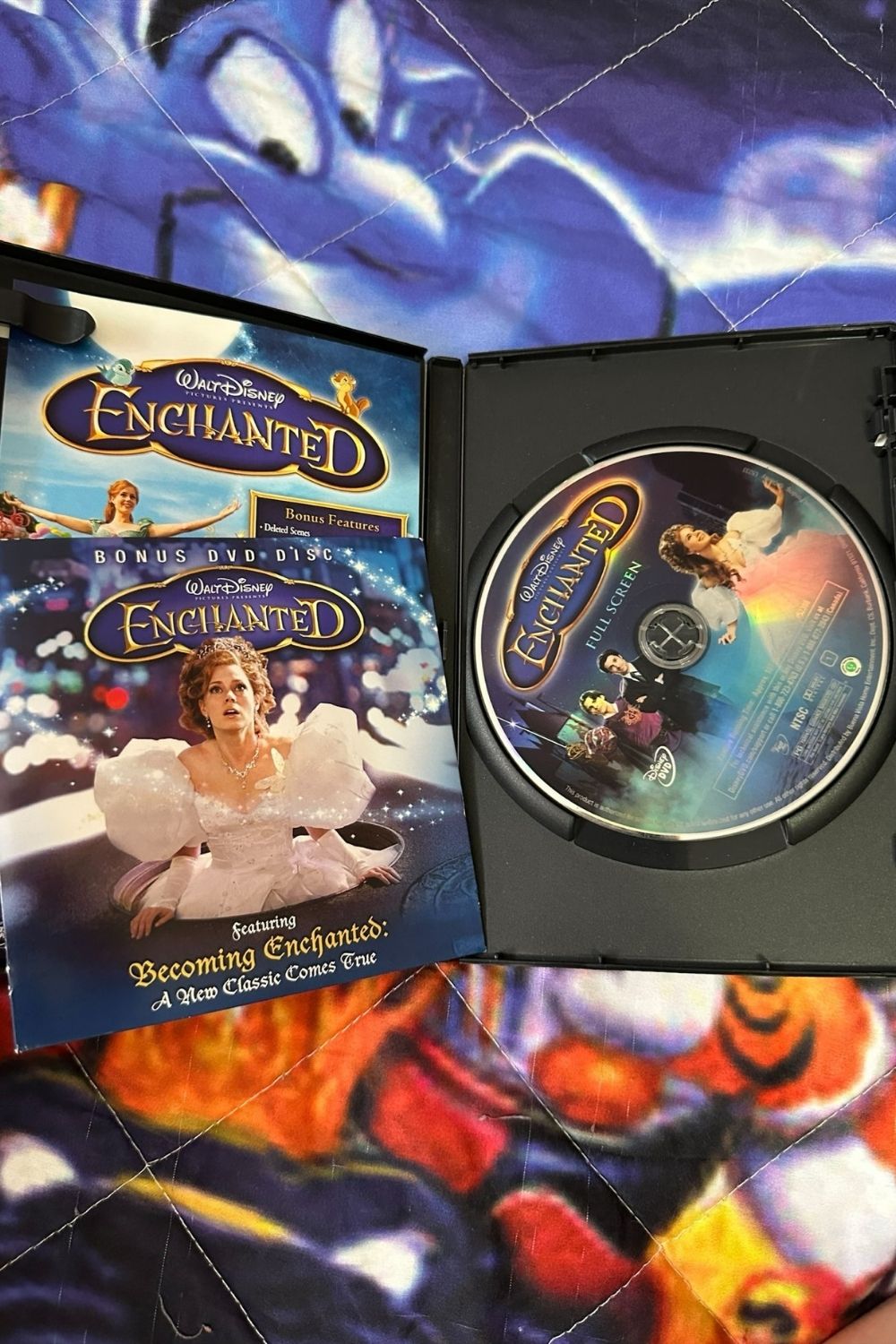 ENCHANTED BONUS DVD DISC*