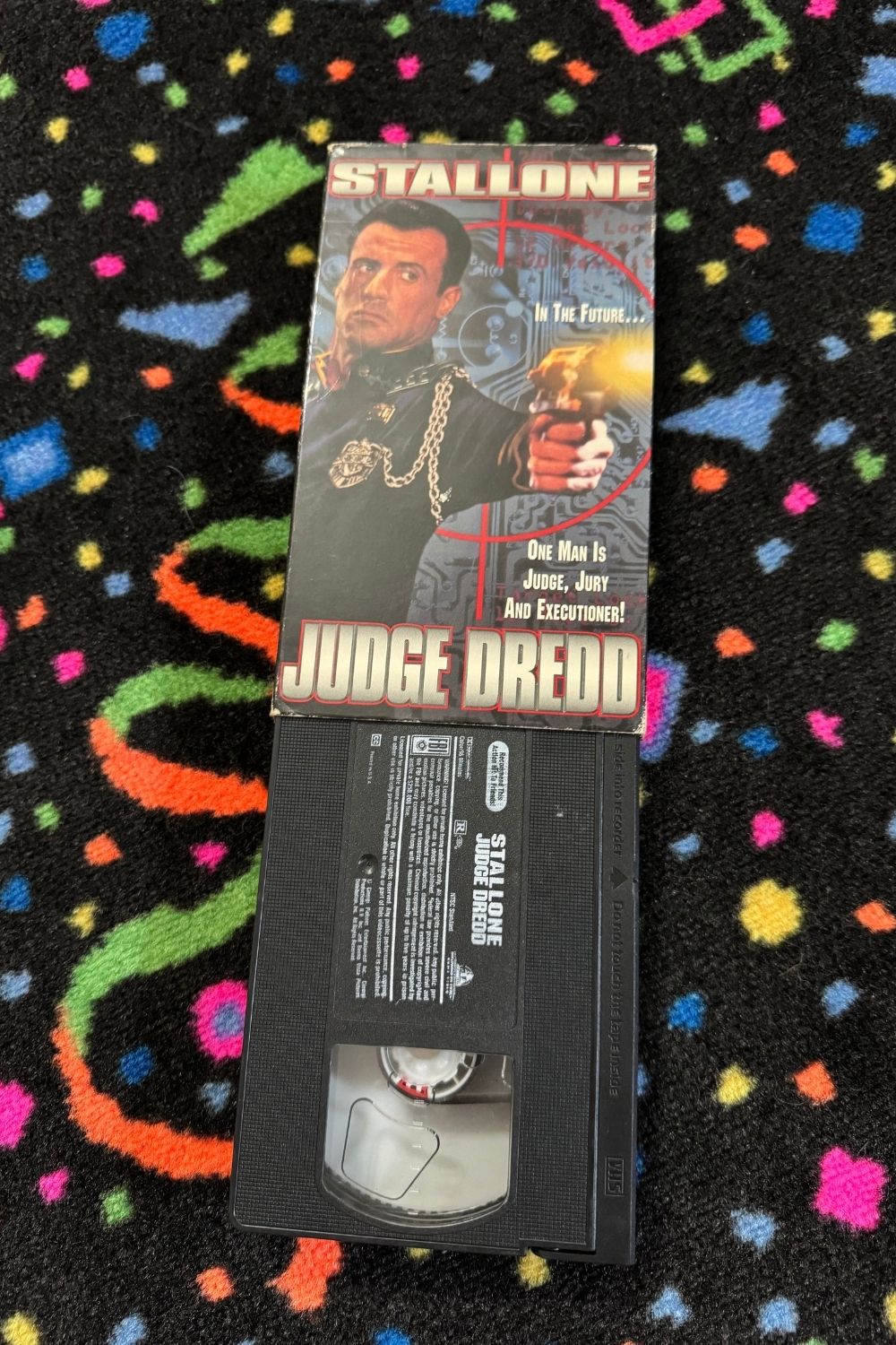 JUDGE DREDD VHS*