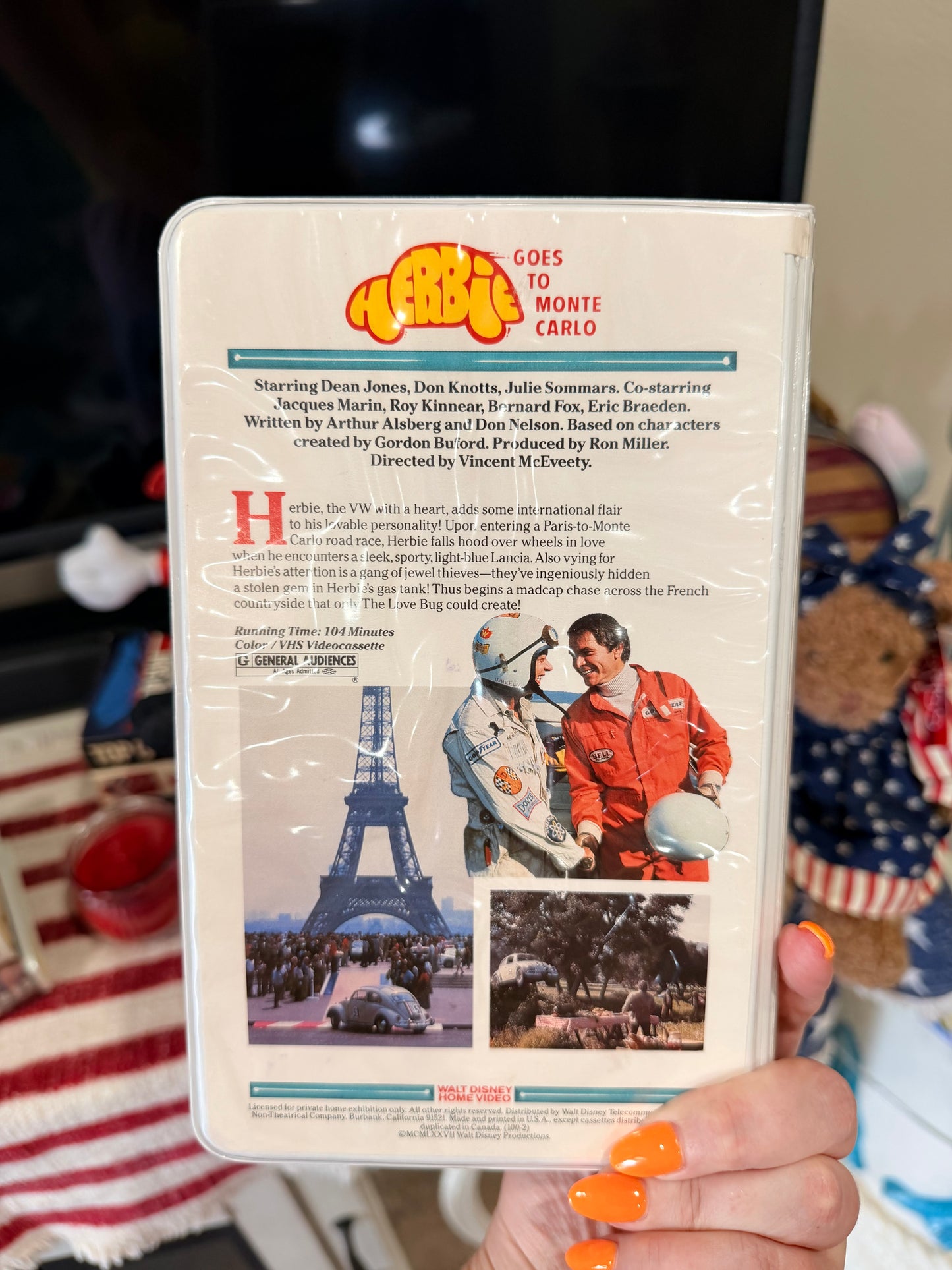 HERBIE goes to Monte Carlo vhs