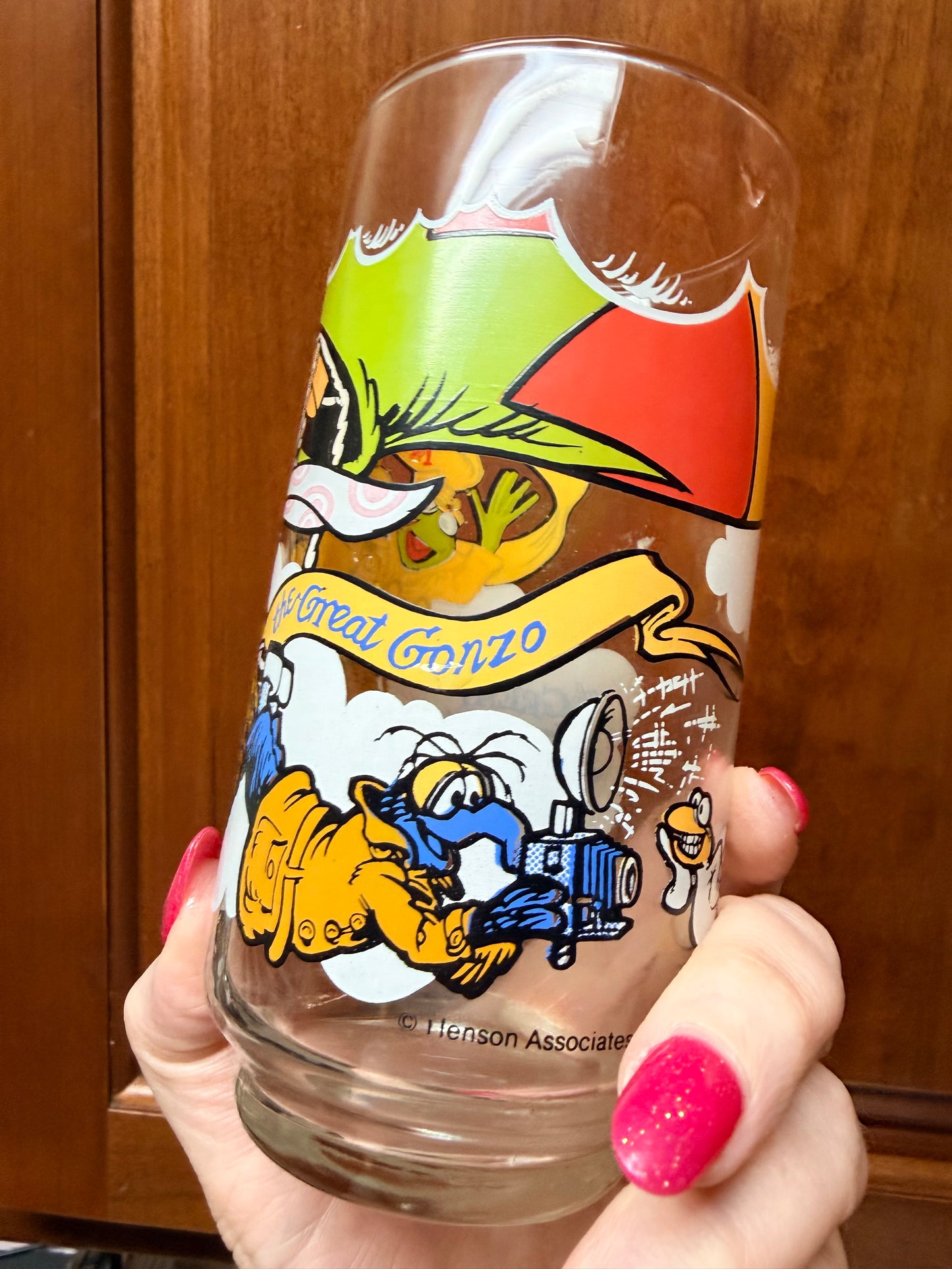 McDonald’s 1991 The Great Muppet Caper glass