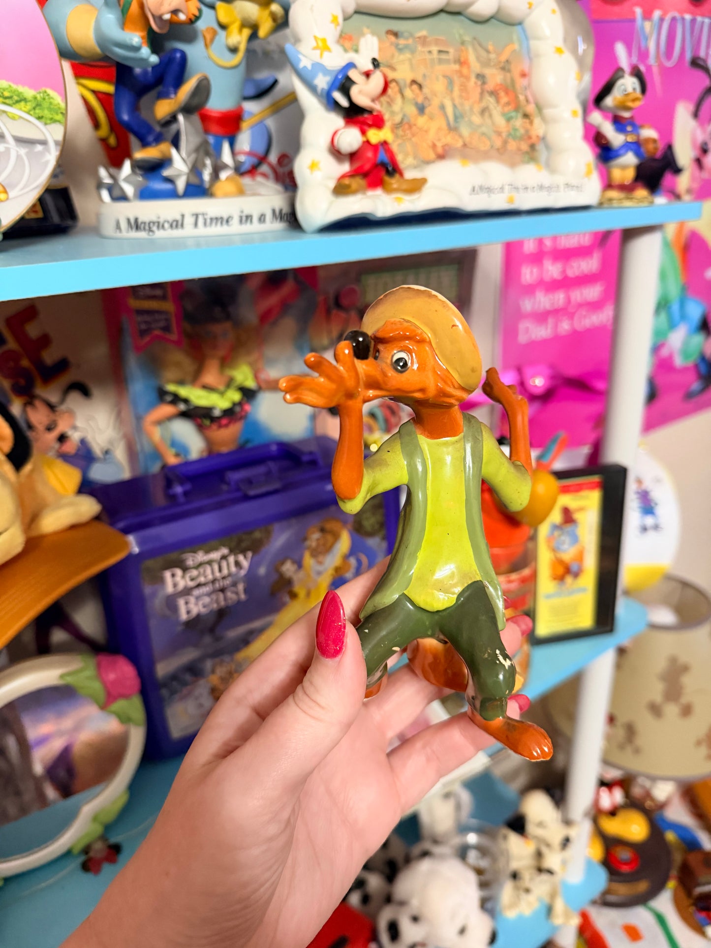 Rare Disney Song Of The South Splash Mountain 5.5" Brer Fox Figurine