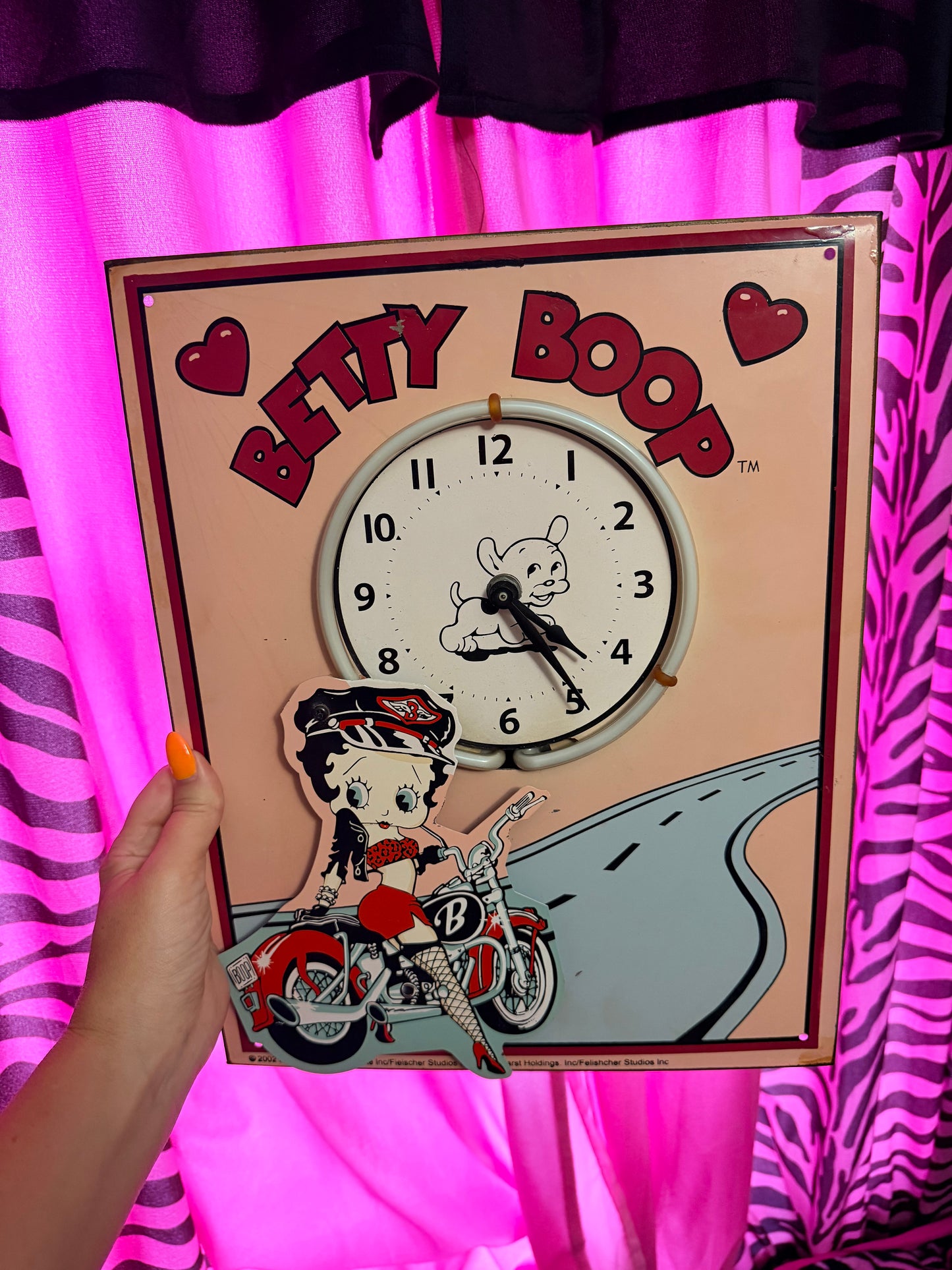Betty boop clock