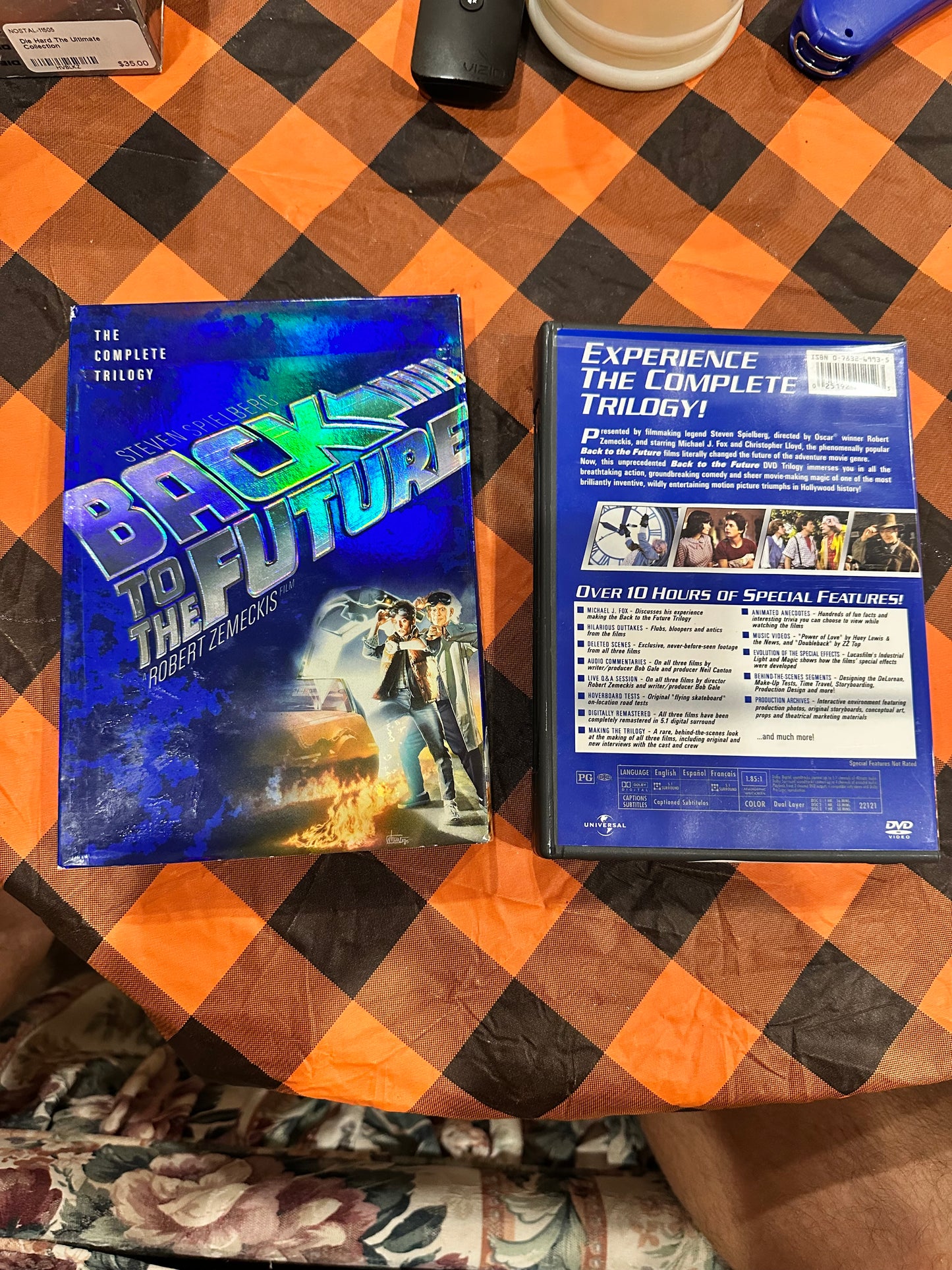 Back to the Future Trilogy DVD set