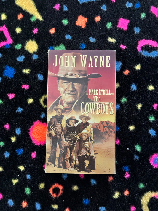 The Cowboys VHS
