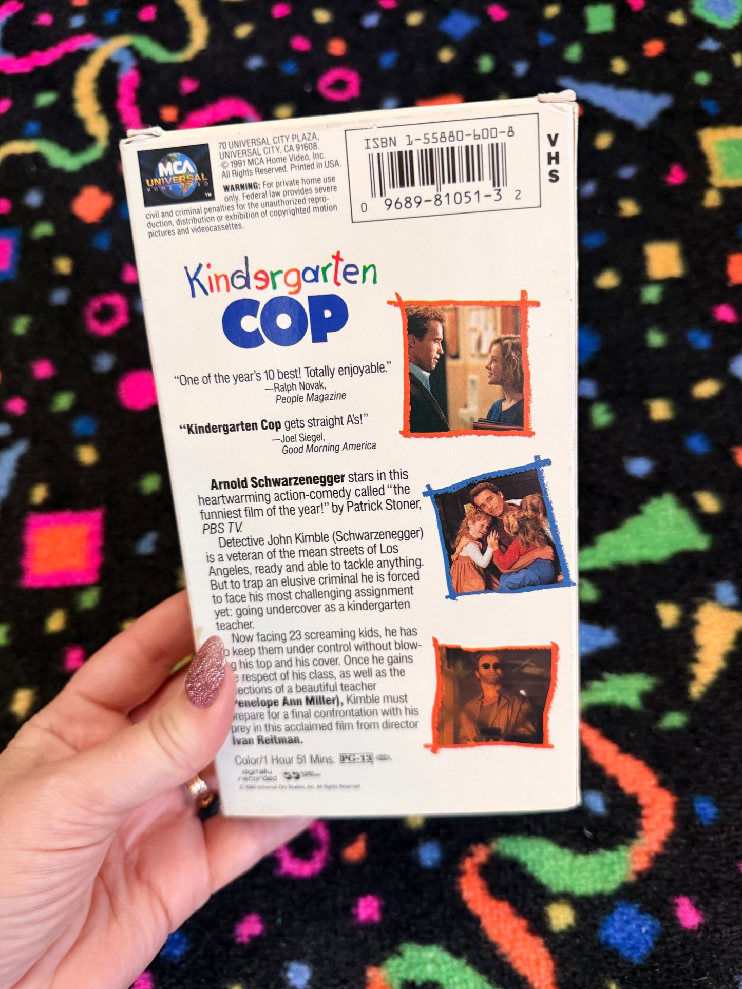Kindergarten cop vhs