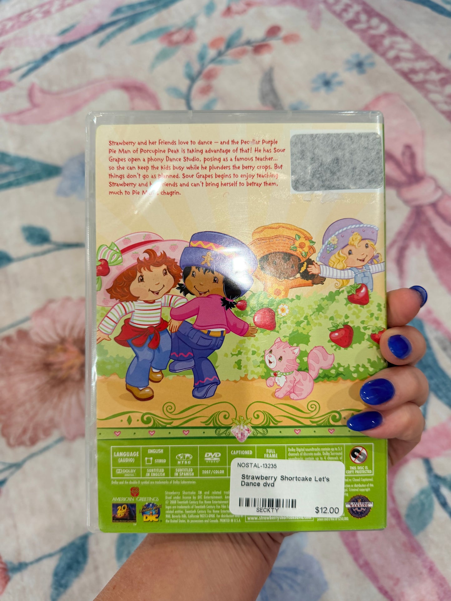 Strawberry Shortcake Let’s Dance dvd