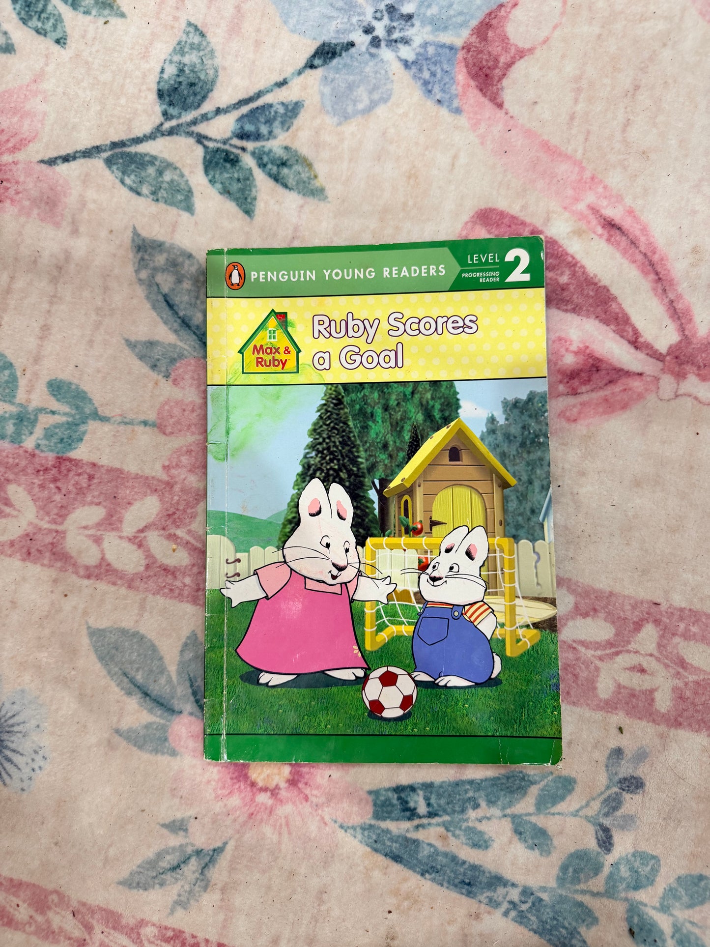 Ruby scores a goal book