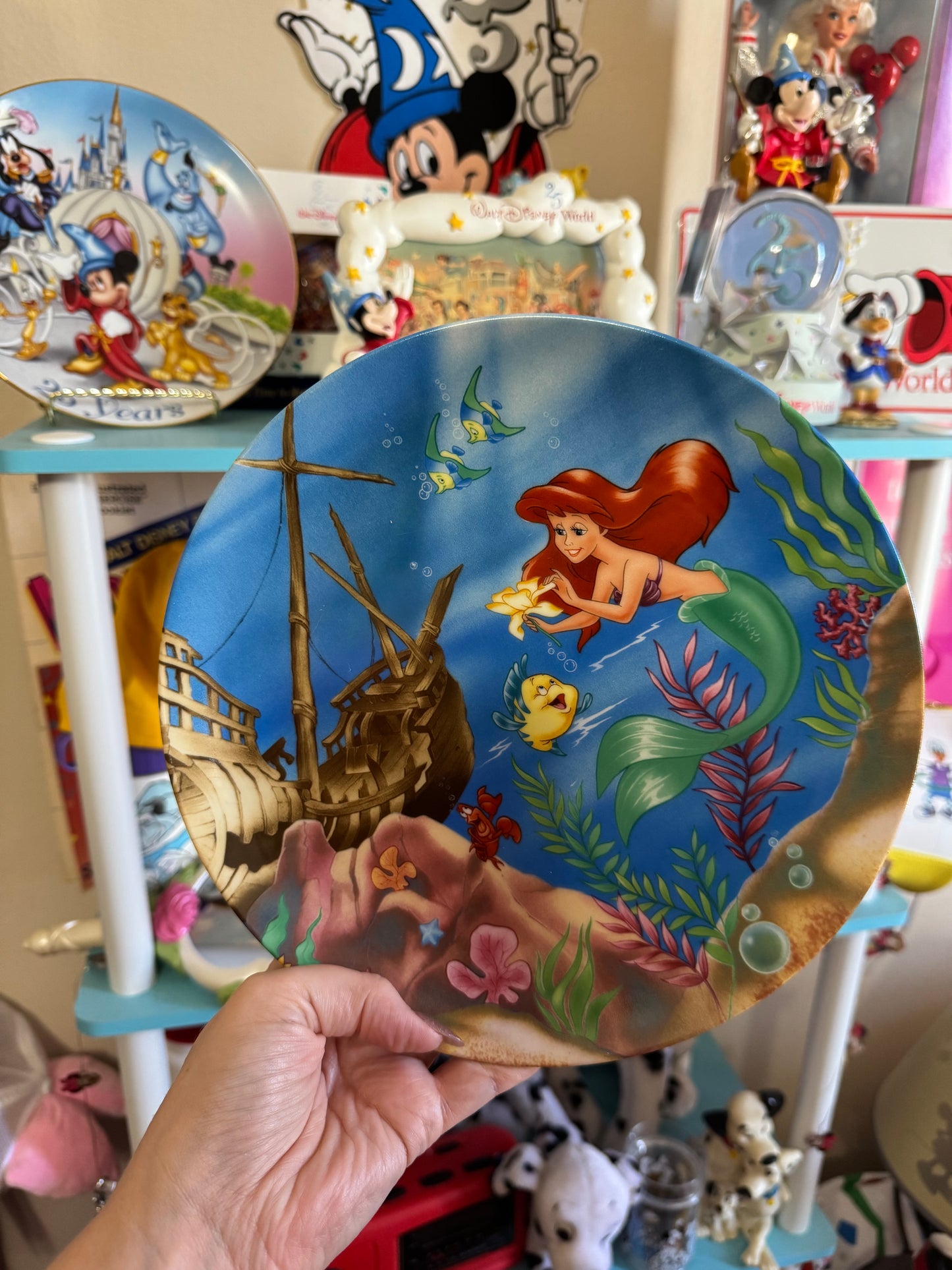 The Little Mermaid decorative plate