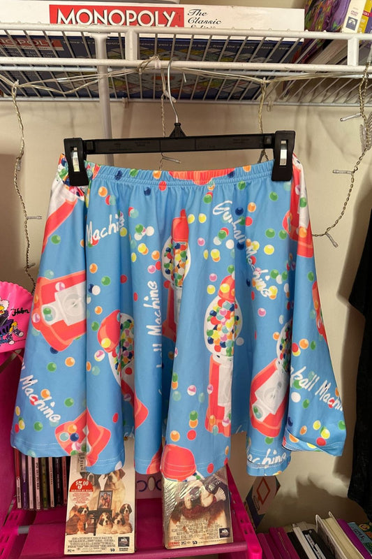 GUM-BALL MACHINE SKIRT SIZE MEDIUM*