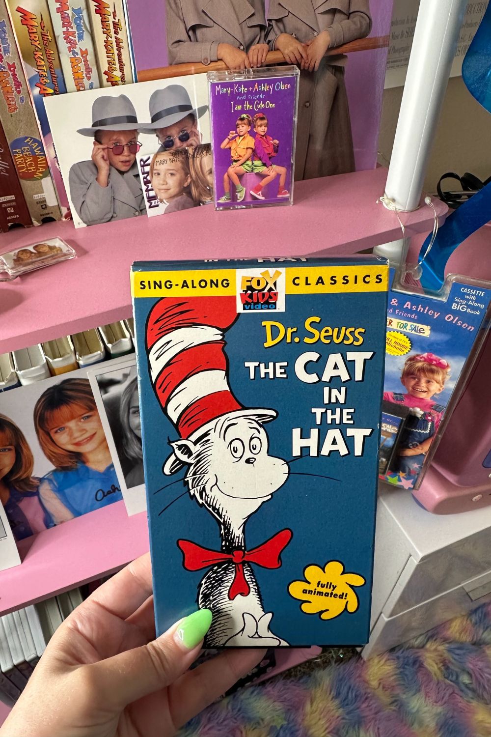 FOX KIDS VIDEO Dr.SEUSS THE CAT IN THE HAT SING-ALONG VHS*