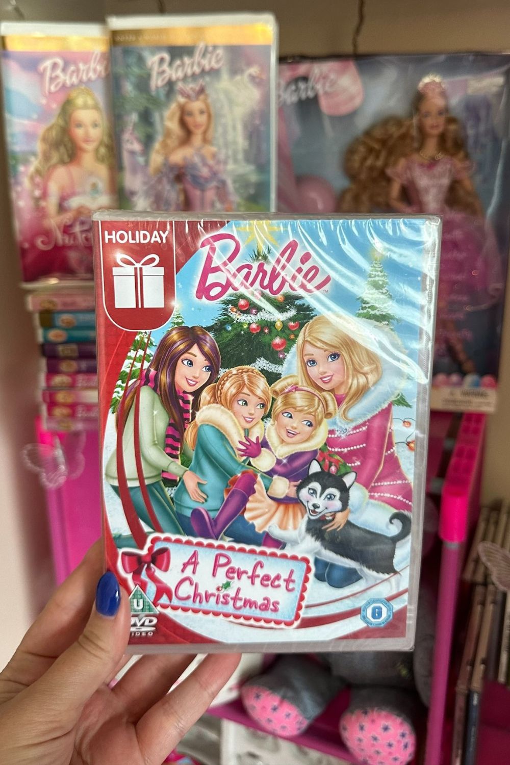 BARBIE A PERFECT CHRISTMAS DVD- SEALED*