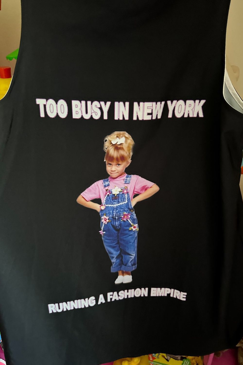 TOO BUSY IN NEW YORK - FULL HOUSE MINI DRESS*