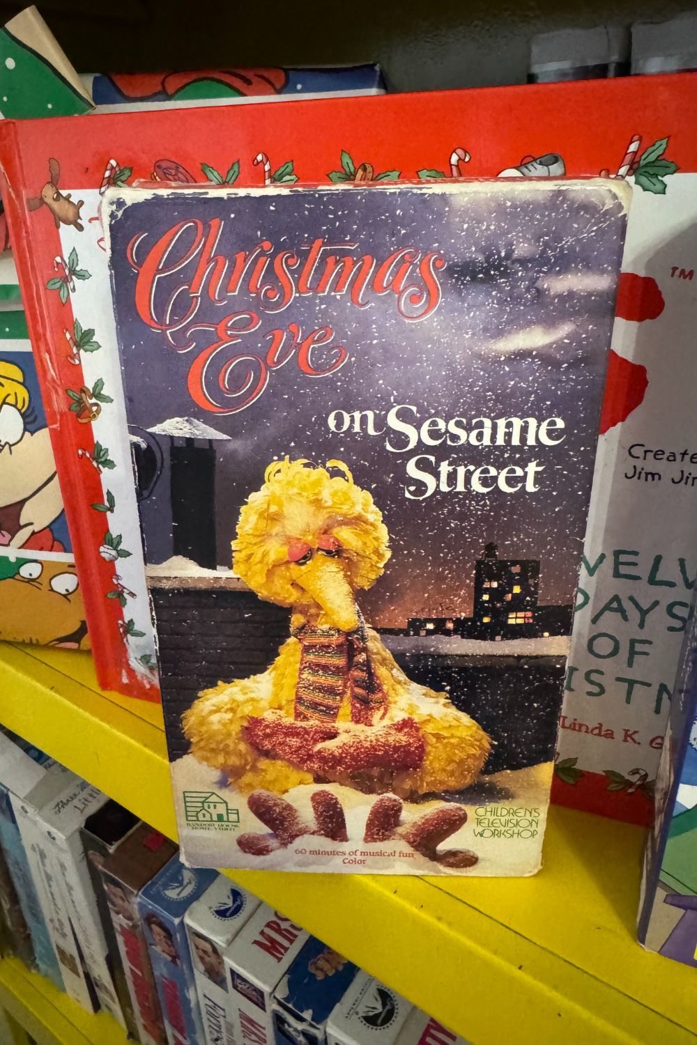 CHRISTMAS EVE ON SESAME STREET VHS*