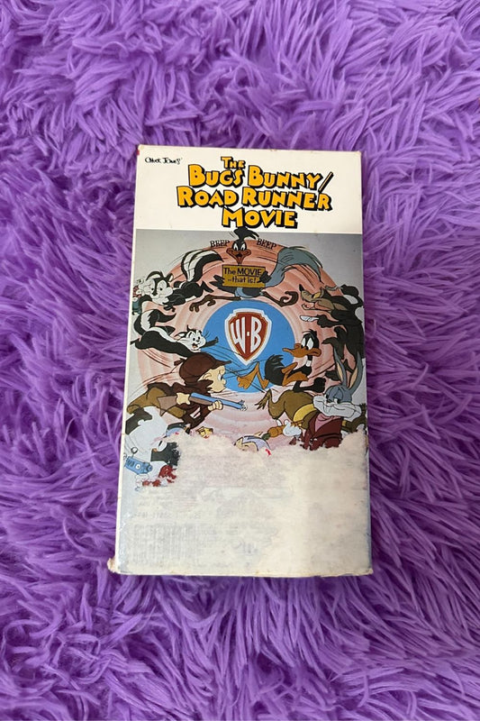 THE BUGS BUNNY / ROAD RUNNER MOVIE VHS (SOFT COVER)*