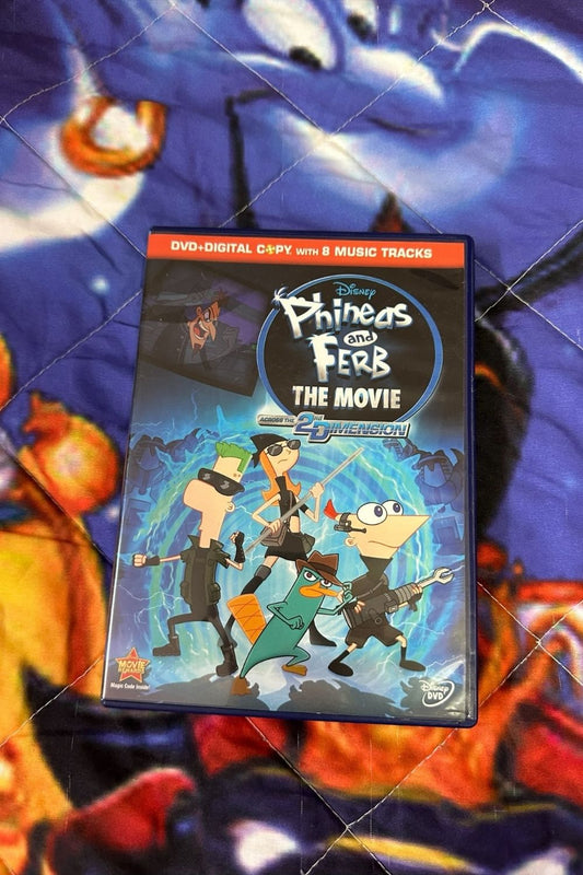 PHINEAS AND FERB THE MOVIE DVD*