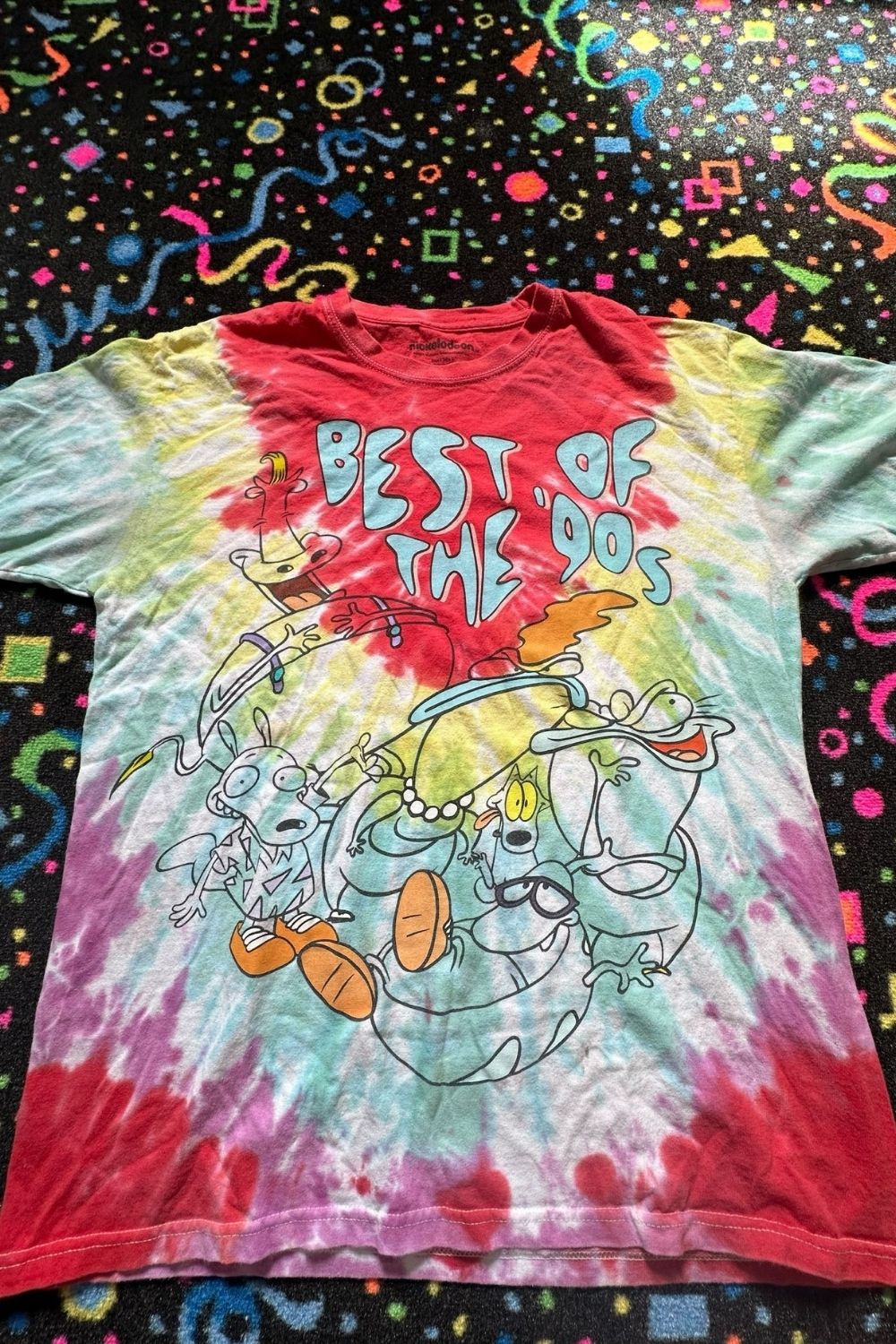 BEST OF THE 90'S TYE DYE TEE*