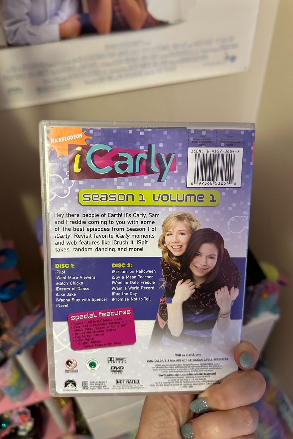 ICARLY SEASON 1 VOLUME 1 DVD*