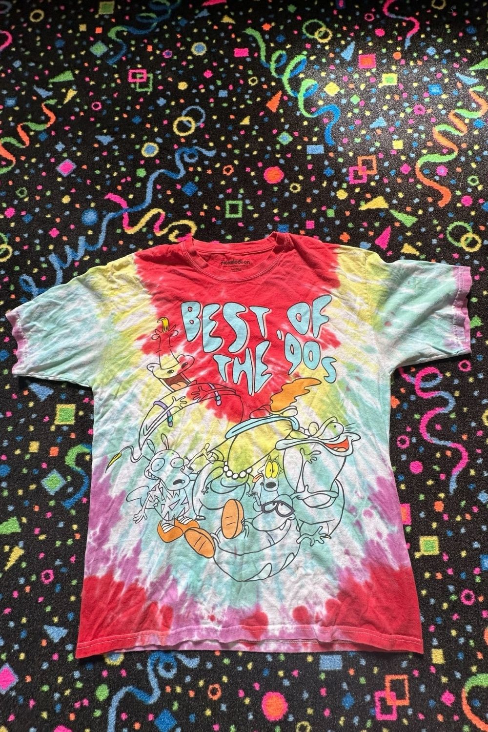 BEST OF THE 90'S TYE DYE TEE*