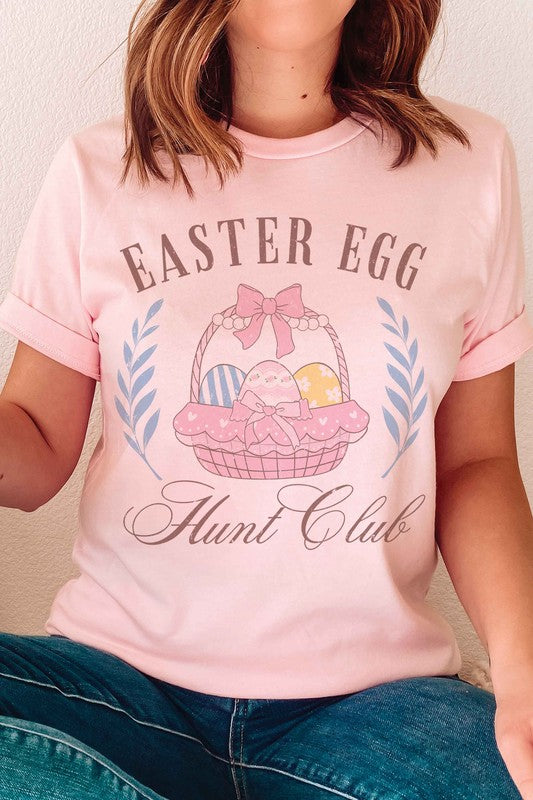 EASTER EGG HUNT CLUB GRAPHIC TEE