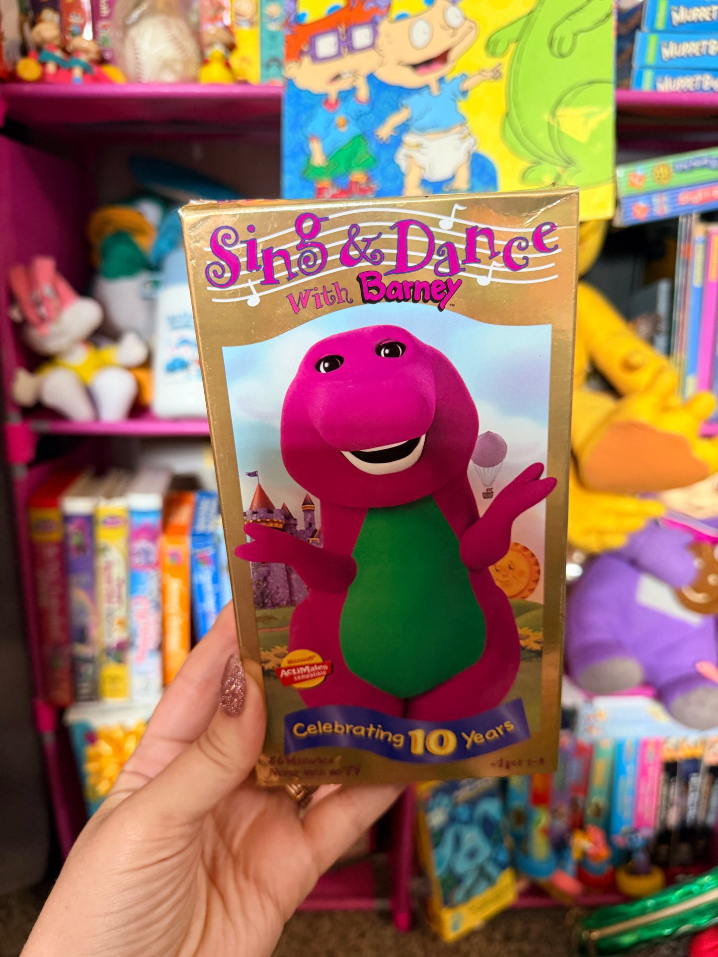 Barney sing and dance vhs