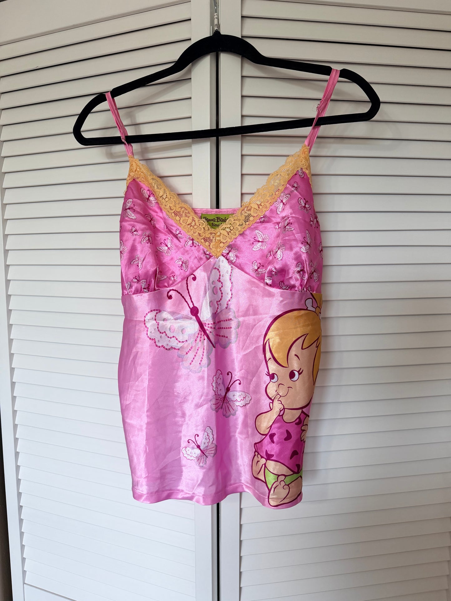 Vintage Flintstones Pebbles top - 1x