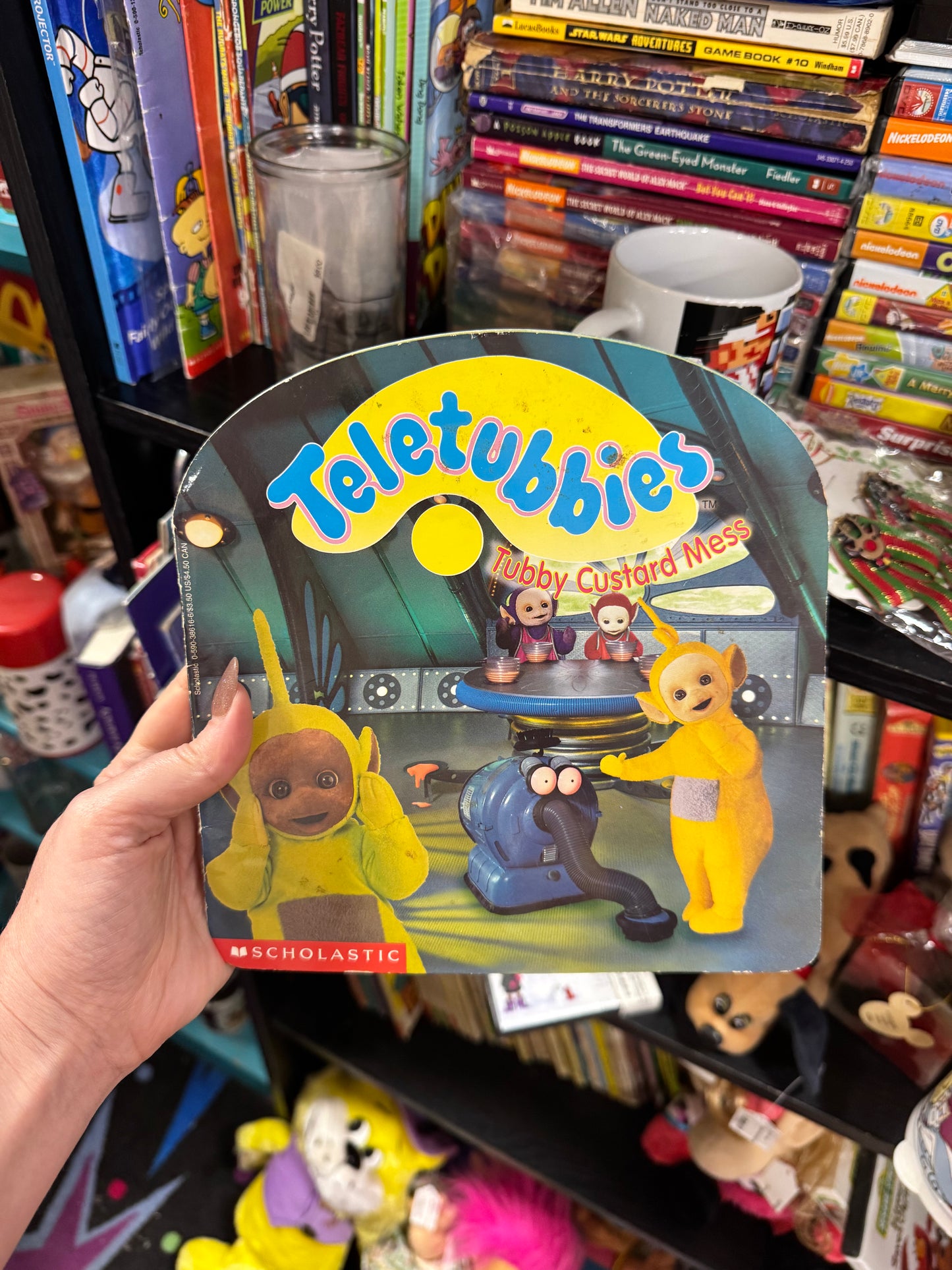 Teletubbies Tubby Custard Mess book