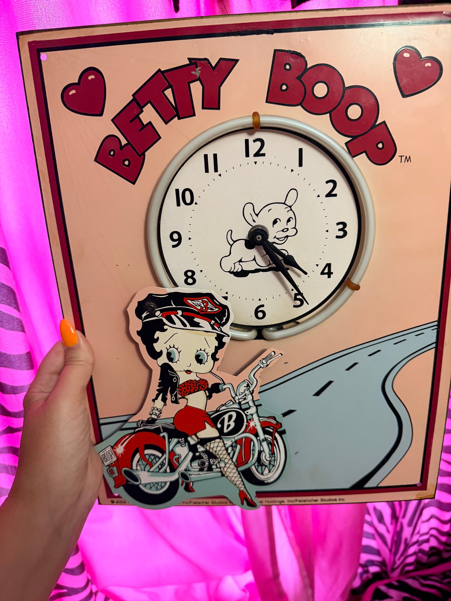 Betty boop clock