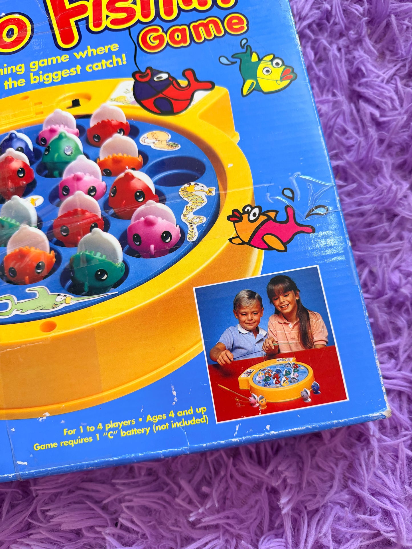 Vintage 1997 lets go fishing game